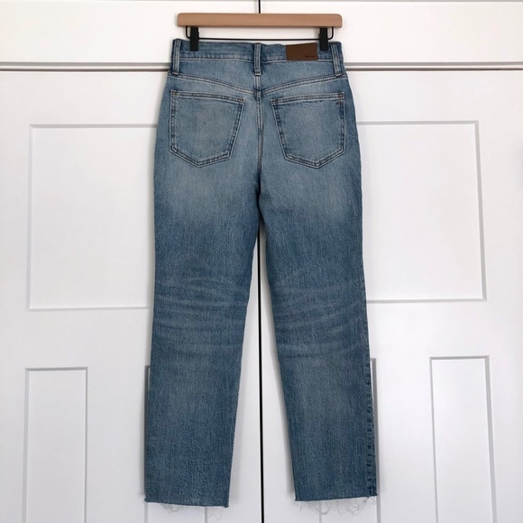 Madewell The Perfect Vintage Crop Jean in Rosabelle Wash Comfort Stretch Edition - Picture 6 of 16